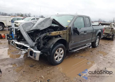 2016 Ford F-150 Xlt z USA, uszkodzony, nr VIN 1FTEX1EP8GFB24053